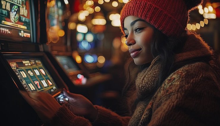 Push Gaming slot title loaded on bolalion mobile app with spin controls and bet selector